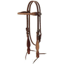 Weaver Weaver Rough Out Oiled Canyon Rose Browband Headstall