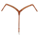 Weaver Weaver Rough Out Russet Harness Leather Contoured Breast Collar