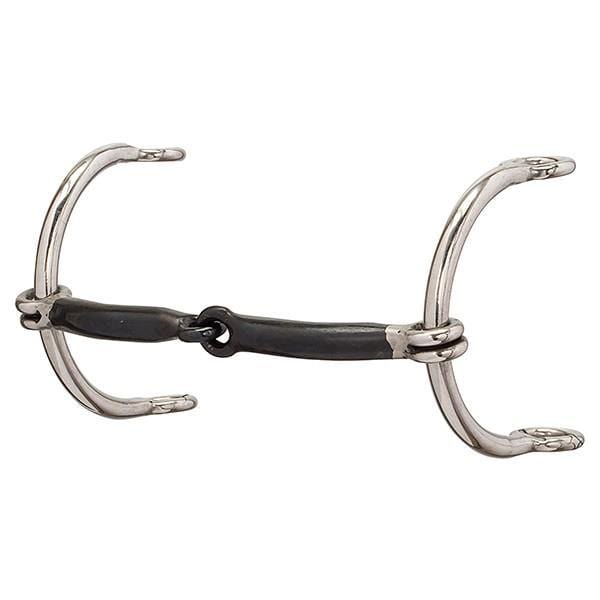 Weaver Weaver Smooth Sweet Iron Snaffle Mouth Gag Bit
