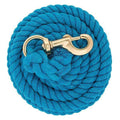 Weaver Weaver Solid Color Cotton Lead Rope with Solid Brass 225 Snap