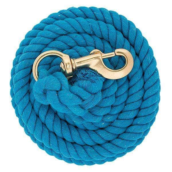Weaver Weaver Solid Color Cotton Lead Rope with Solid Brass 225 Snap