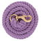 Weaver Weaver Solid Color Cotton Lead Rope with Solid Brass 225 Snap