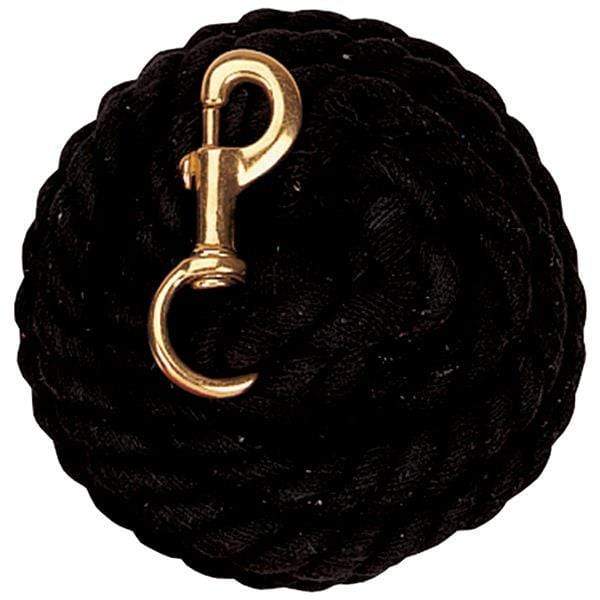 Weaver Weaver Solid Color Cotton Lead Rope with Solid Brass 225 Snap