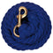 Weaver Weaver Solid Color Cotton Lead Rope with Solid Brass 225 Snap