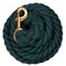 Weaver Weaver Solid Color Cotton Lead Rope with Solid Brass 225 Snap