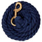 Weaver Weaver Solid Color Cotton Lead Rope with Solid Brass 225 Snap