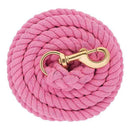 Weaver Weaver Solid Color Cotton Lead Rope with Solid Brass 225 Snap