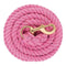 Weaver Weaver Solid Color Cotton Lead Rope with Solid Brass 225 Snap