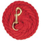 Weaver Weaver Solid Color Cotton Lead Rope with Solid Brass 225 Snap