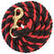 Weaver Weaver Striped Cotton Lead Rope with Solid Brass 225 Snap