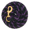 Weaver Weaver Striped Cotton Lead Rope with Solid Brass 225 Snap