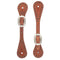 Weaver Weaver Youth Harness Leather Spur Straps with Spots